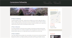 Desktop Screenshot of cornerstonefellowshipnj.com